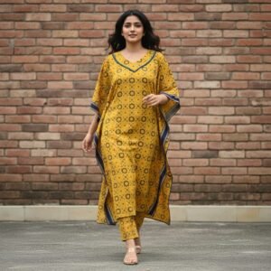 Kaftan with Straight Pant for Women | New Arrivals